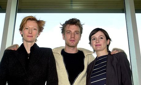 EWAN MCGREGOR LAUNCHING PHASE TWO OF GLASGOW FILM OFFICE AND PROMOTING FILM 'YOUNG ADAM', SCOTLAND, BRITAIN - 12 MAR 2002