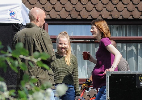 'Broadchurch' series 2 on set filming, Clevedon, Somerset, Britain - 30 May 2014