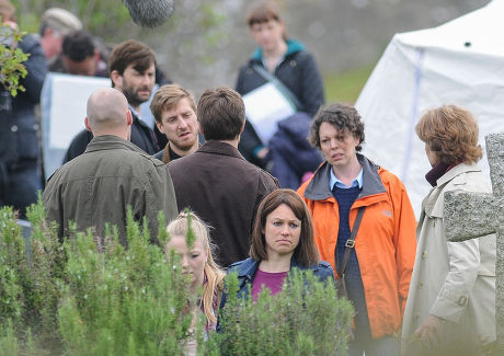 'Broadchurch' series 2 on set filming, Clevedon, Somerset, Britain - 30 May 2014