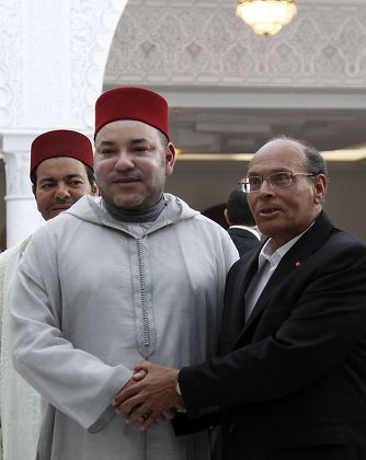 Moroccan King Mohammed Vi Greeted By Editorial Stock Photo - Stock ...