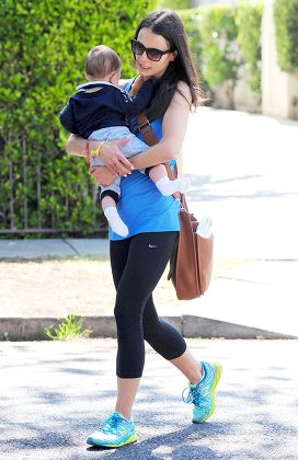 Jordana Brewster and Andrew Form out and about, Los Angeles, America - 31 May 2014