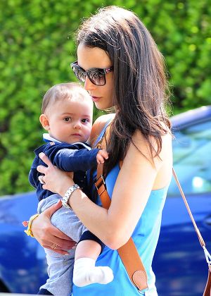 Jordana Brewster and Andrew Form out and about, Los Angeles, America - 31 May 2014