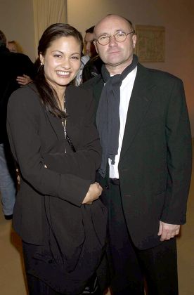 Phil Collins Wife Orianne Editorial Stock Photo - Stock Image
