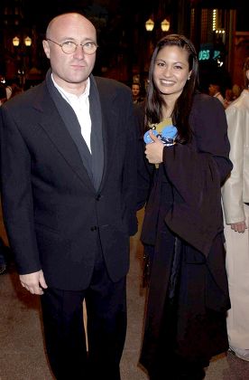 Phil Collins Wife Orianne Editorial Stock Photo - Stock Image