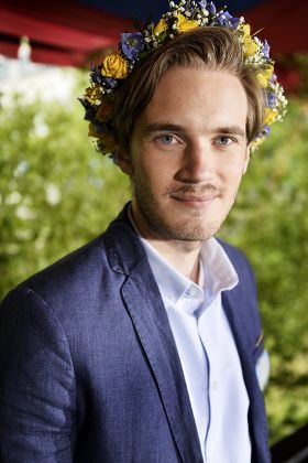 Portrait of video game commentator Felix Kjellberg, Stockholm, Sweden - 03 Jun 2014