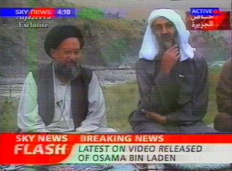 VIDEO OF OSAMA BIN LADEN - 15 APR 2002