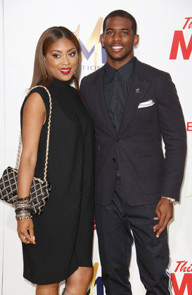Chris Paul Wife Jada Crawley Editorial Stock Photo - Stock Image
