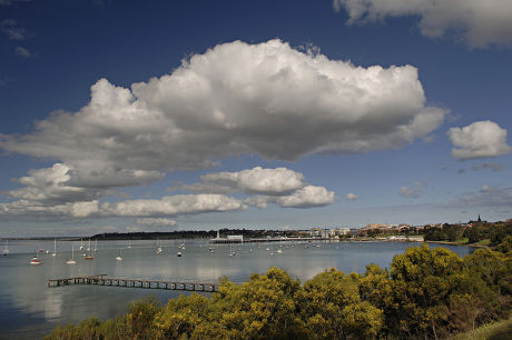 Corio Bay Picturesque Harbor Situated Geelong Editorial Stock Photo ...