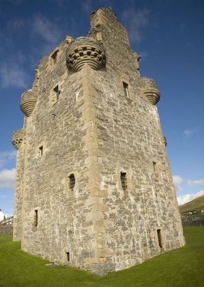 Scalloway Castle Shetland Islands Scotland Editorial Stock Photo ...