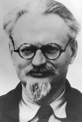 Leon Lev Trotsky Russian Revolutionary Soviet Editorial Stock Photo ...