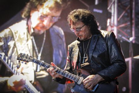 Black Sabbath Guitarist Tony Iommi Editorial Stock Photo - Stock Image