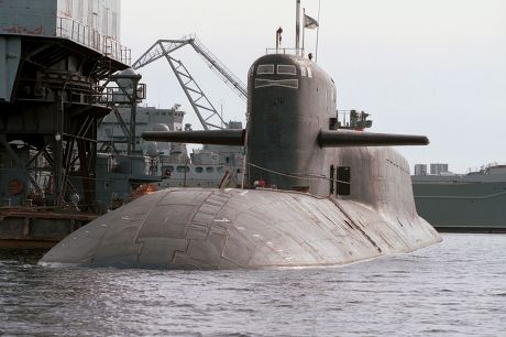 Russian Nuclearpowered Novomoskovsk Submarine 204 Editorial Stock Photo ...