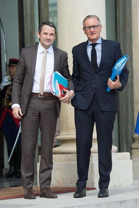 Weekly Cabinet meeting at Elysee Palace, Paris, France - 18 Jun 2014