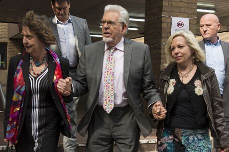 Rolf Harris charged with child sex assault offences, Southwark Crown Court, London, Britain - 18 Jun 2014