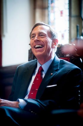 General David Petraeus at the Oxford Union, Oxford, Britain - 20 Jun 2014
