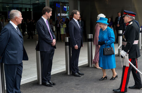 Queen Elizabeth II And Prince Philip Open Terminal 2 At Heathrow Airport, London, Britain - 23 Jun 2014