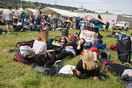 Glastonbury Opens Public Editorial Stock Photo Stock Image Shutterstock