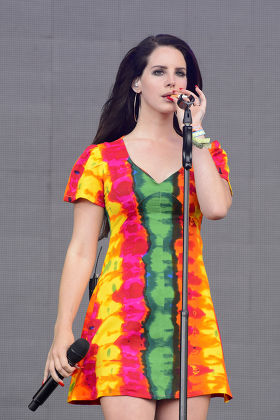 Lana Del Rey Smokes On Stage Editorial Stock Photo - Stock Image ...