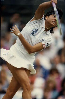 Gabriela Sabatini Tennis Player Action Wimbledon Editorial Stock Photo Stock Image Shutterstock Shutterstock Editorial