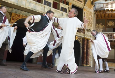 Julius Caesar performed at the Globe Theatre, London, Britain - 01 Jul 2014