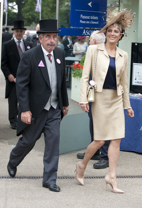 Sam Torrance And Suzanne Danielle At Royal Ascot On Ladies Day.