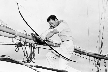 Film Stills 1938 Archery Boat Errol Editorial Stock Photo - Stock Image ...