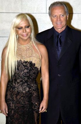 Donatella Versace Her Brother Santo Editorial Stock Photo - Stock Image ...