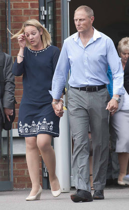 Sgt Danny Nightingale And His Wife Sally Leave The Bulford Court Martial Centre Wiltshire... Picture Murray Sanders Daily Maila.