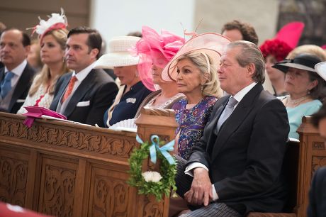 Wedding of Prince Francois of Orleans and Miss Theresa von Einsiedel at the St. Jacob's Cathedral, Straubing, Germany - 26 Jul 2014