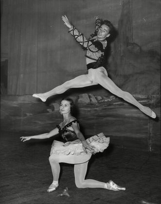 Ballet Dancers Sergie Golovine Jacqueline Moreau Editorial Stock Photo ballet-dancers-sergie-golovine-jacqueline-moreau-editorial-stock-photo