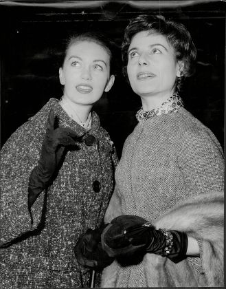 Janette Scott Actress (left) And Yvonne Mitchell.