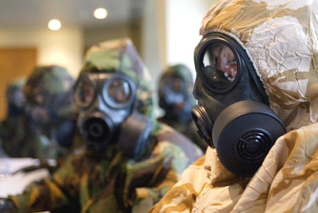 100 Chemical warfare training Stock Pictures, Editorial Images and ...