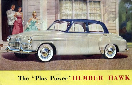 1952 HUMBER HAWK ROOTES GROUP AUSSIE REPRO AD ART PRINT POSTER