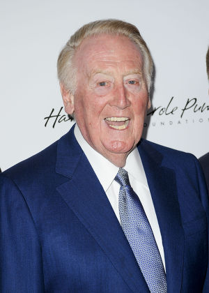 Vin Scully Editorial Stock Photo - Stock Image 