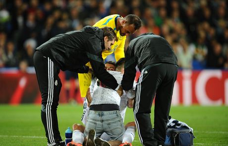 Fan Runs Onto Pitch Hug Cristiano Editorial Stock Photo - Stock Image ...