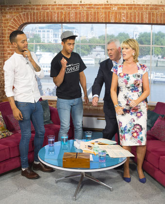 Rizzle Kicks - Harley Alexander-Sule and Jordan Stephens with Eamonn Holmes and Ruth Langsford