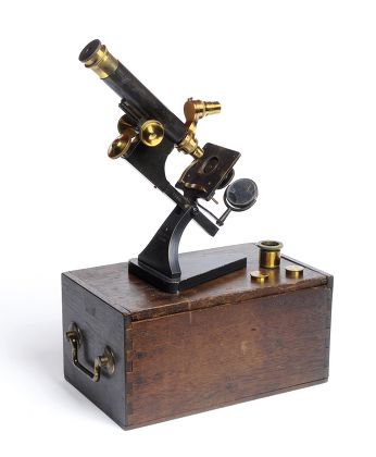 David Bellamy to sell historic collection of microscopes and scientific slides, North Yorkshire, Britain - Aug 2014