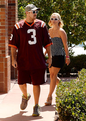Britney Spears and David Lucado out and about, Thousand Oaks, California, America - 13 Aug 2014