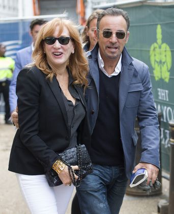 Patti Scialfa Bruce Springsteen Editorial Stock Photo - Stock Image