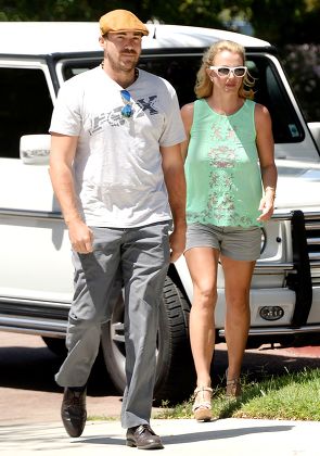 Britney Spears and David Lucado out and about, Los Angeles, America - 18 Aug 2014