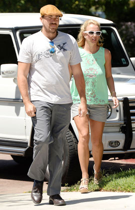 Britney Spears and David Lucado out and about, Los Angeles, America - 18 Aug 2014