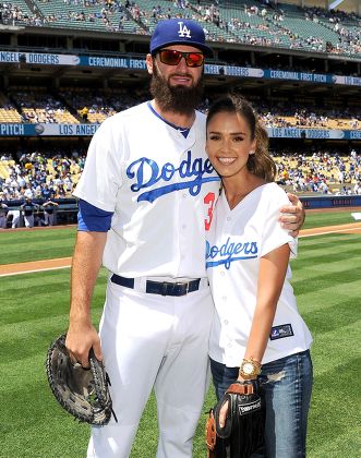 Jessica Alba LA Dodgers Game August 17, 2014 – Star Style