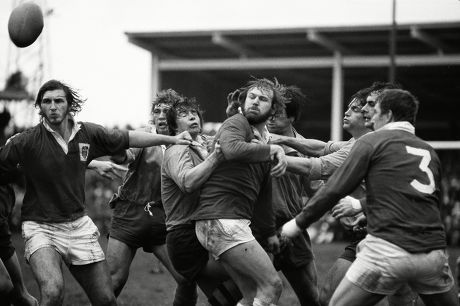 Llanelli v Australia, friendly rugby tour match, Stradey Park, Llanelli, Wales, Britain - 04 Nov 1975
