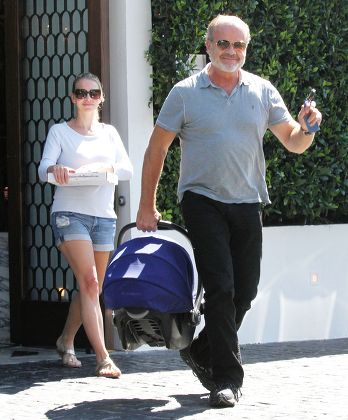 Kelsey Grammer and Kayte Walsh out and about in Beverly Hills, California, America - 27 Aug 2014
