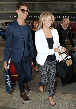 Samantha Armytage at LAX International Airport, Los Angeles, America - 29 Aug 2014