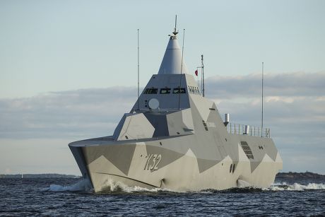 Swedish Vessel Hms Helsingborg Editorial Stock Photo - Stock Image 