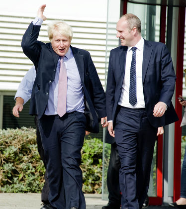 Boris Johnson at the Nationwide HQ in Swindon, Britain - 02 Sep 2014