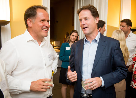 Deputy Prime Minister Nick Clegg launch of the free school meals campaign  reception, Admiralty House, London, Britain - 03 Sep 2014