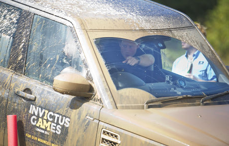Invictus Games Land Rover Challenge, Gaydon, Warwickshire, Britain - 09 Sep 2014