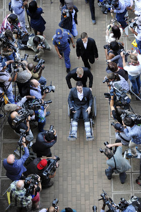 Oscar Pistorius murder trial at Pretoria High Court, Pretoria, South Africa - 11 Sep 2014